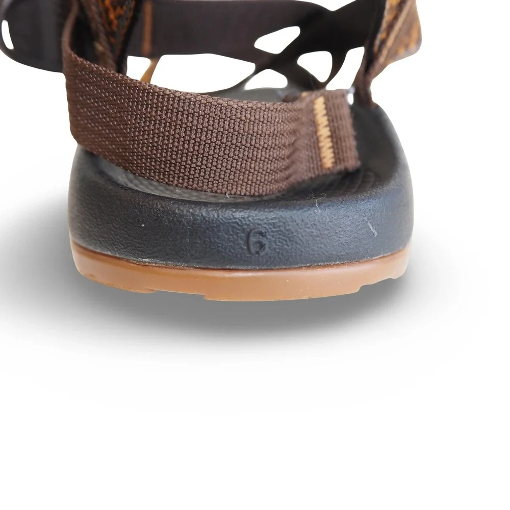 Chaco Sandals Youth 6 Black Brown Sport Hiking Outdoor Adjustable Kids Unisex